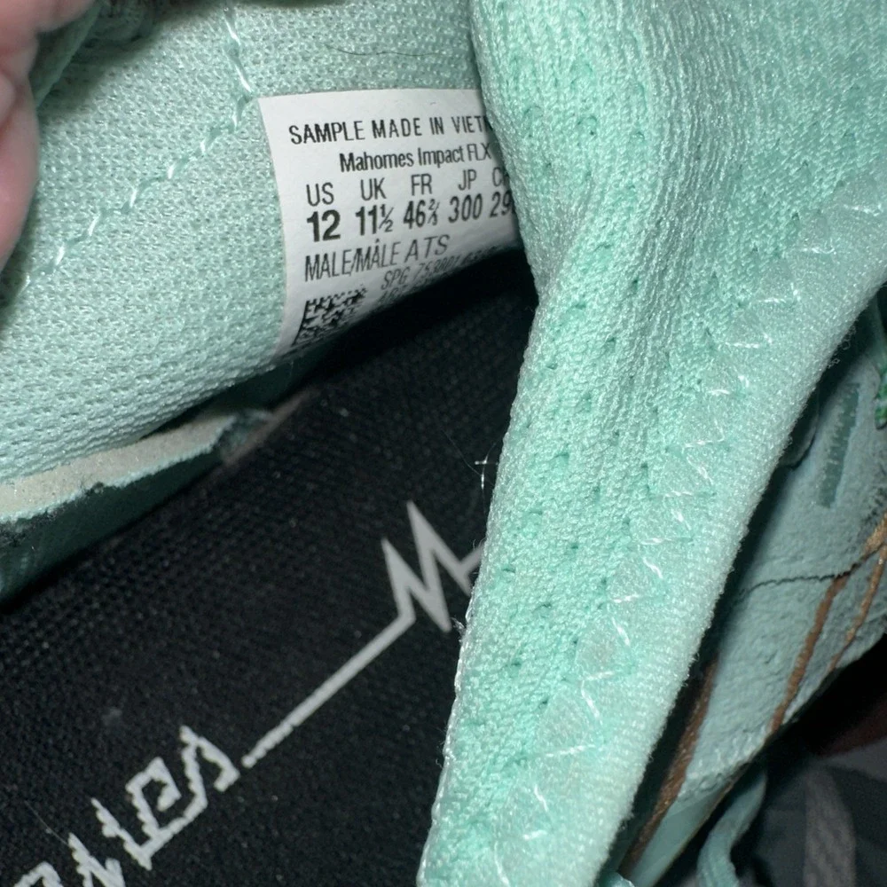 (Rare) Adidas‎ Mahomes 1 impact FLX - (sample Shoe) Size 12